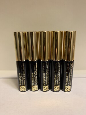 #ad 5 Estee Lauder Sumptuous extreme lash Mascara 01 extreme BLACK 2.8ml Each $14.95