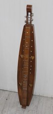 4 string dulcimer hourglass shape w/ hearts, Silver Dragon Instruments
