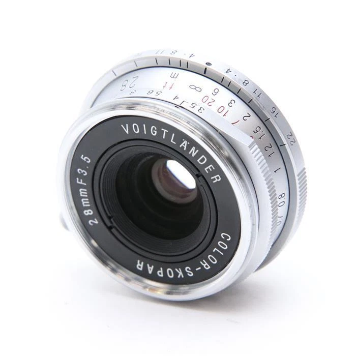 Voigtlander Color Skopar 28Mm F3.5 For Mount Silver Overhauled