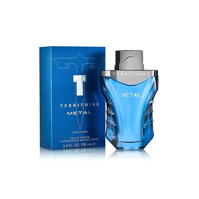 Territoire Metal by YZY 3.4oz Eau De Parfum for Men NEW IN BOX