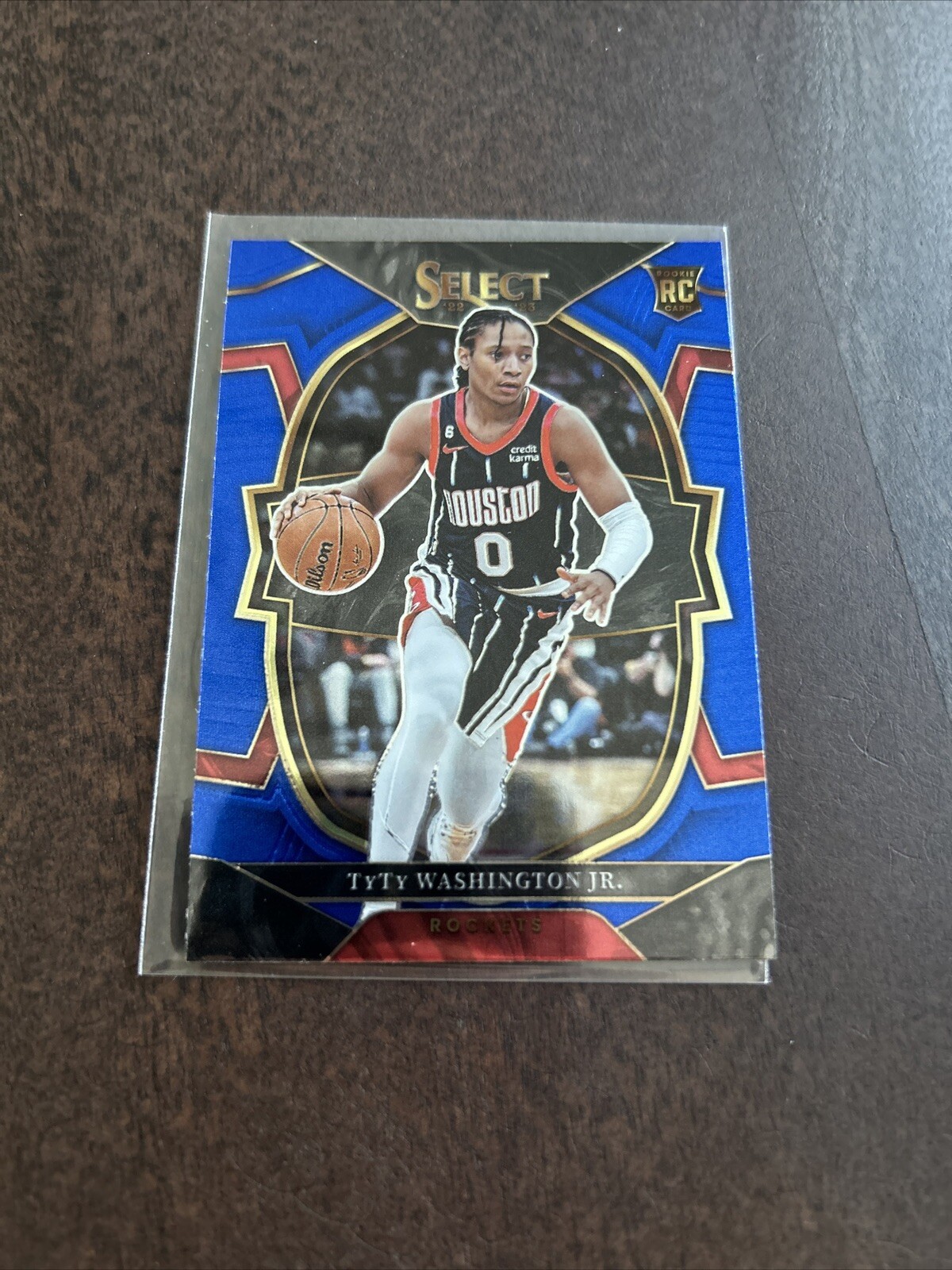 2022-23 Select Basketball TyTy Washington Jr. Premier Retail Blue