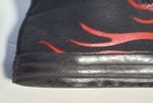 CHUCK TAYLOR BLACK WITH FLAMES HIGH TOP SNEAKERS BOYS 3 US MADE BY CONVERSE — photo 7