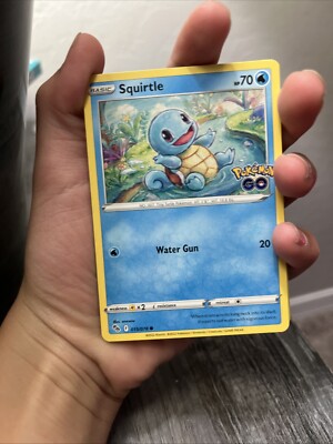 squirtle pokemon card ebay Squirtle 015/078 Pokemon GO Regular