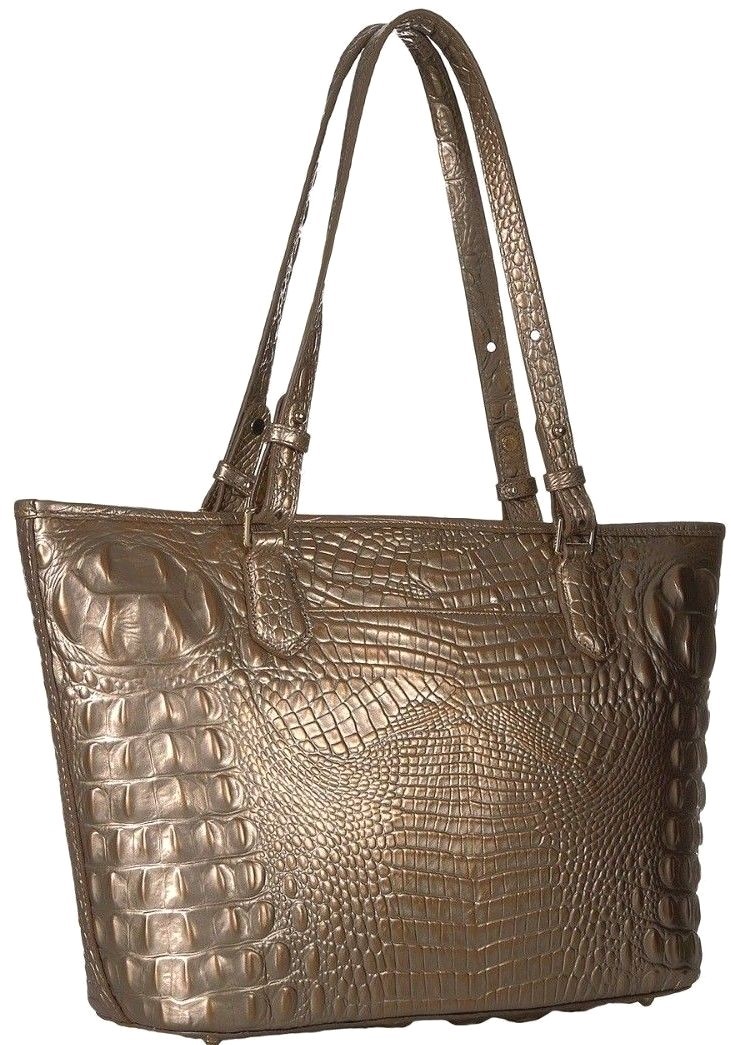 brahmin metallic handbag