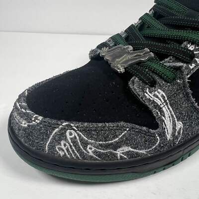 Men's Size 11.5 - Nike SB Dunk Low x THERE Skateboards Black Men's Size 11.5 - Nike SB Dunk Low x THERE Skateboards Black
