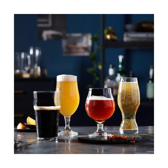 Libbey Craft Brews 16 6ounce Clear Belgian Ale Glass Set 4piece Ship