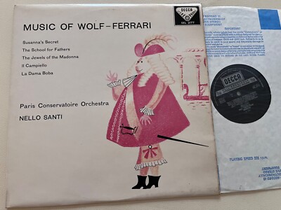 SXL 2177 Music of Wolf-Ferrari / Santi / PCO