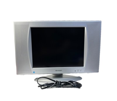 Sharp LC-15SH4U 15” Liquid Crystal LCD Flatscreen TV 480p Portable