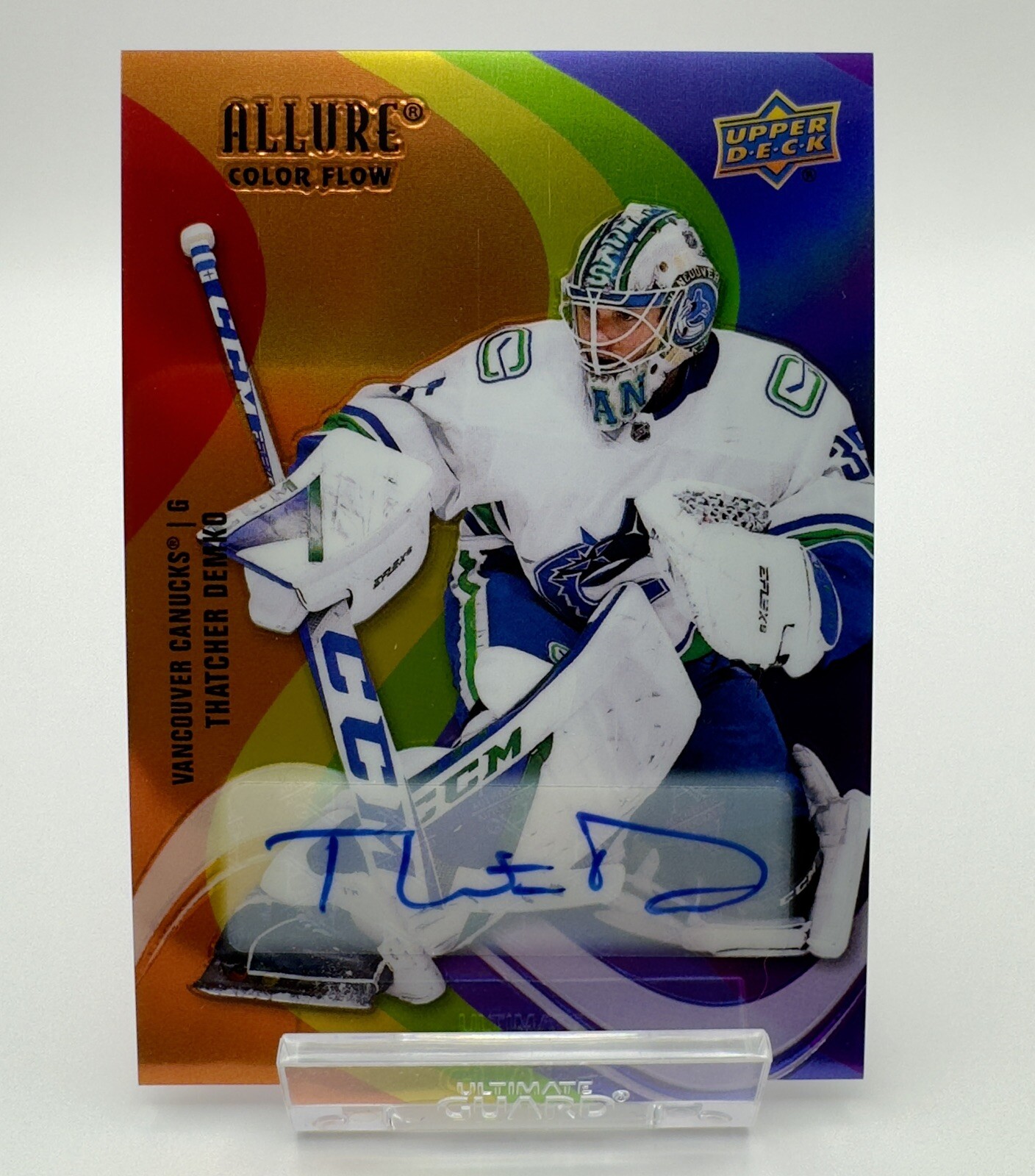 202223 Upper Deck Allure Color Flow Full Rainbow Autographs SF76