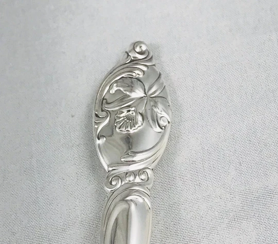 ENCANTADORA ORQUÍDEA-WESTMORLAND 4 PIEZAS ESTERLINA ALMUERZO LUGAR(S) AJUSTE(S) Foto 2 de 2