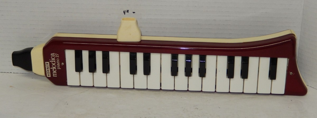 Hohner Melodica 27 Piano with Case Vintage Harmonica Made In