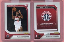 Alexandre Sarr 2024-25 Panini Instant NBA RPS First Look Wizards #2 PR 353