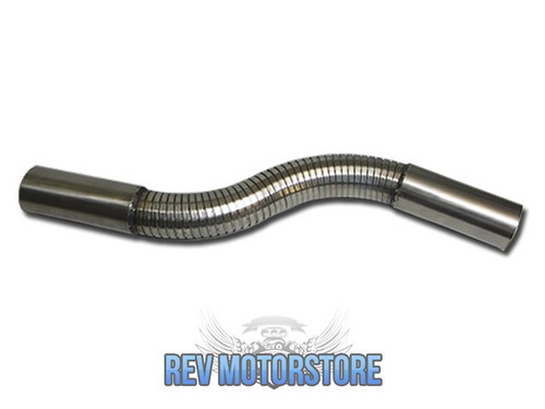Collier De Pot échappement Souple Universel 38mm (1.5") - Polylock Inox Acier 304 - Longueur 250mm