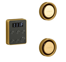 Kohler K-5558-2MB Invigoration Steam Generator Control Unit 2 Head Moderne Brass