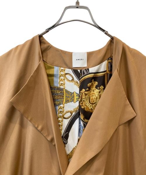 Ameri                    No-collar coat 019174005… - image 3