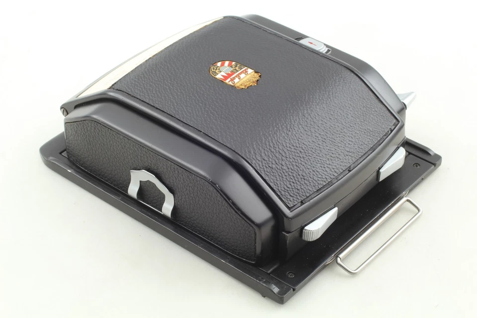 [Casi COMO NUEVO] Linhof Super Rollex 6x9 rollo película trasera 2 1/4 x 3 1/4 de JAPÓN Foto 4 de 4