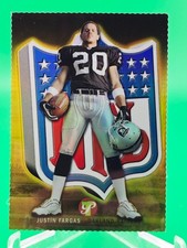 Justin Fargas 2003 Topps Pristine Gold Refractor RC 39/50 #94 Rookie Card Raider