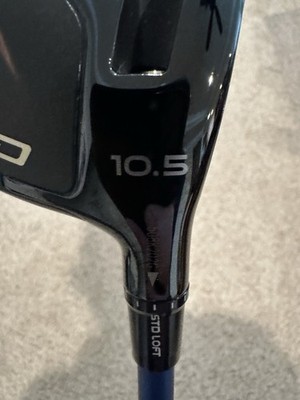 Taylormade QI4D 10.5 Degree Driver With A Fujikura Ventus Blue 6-S