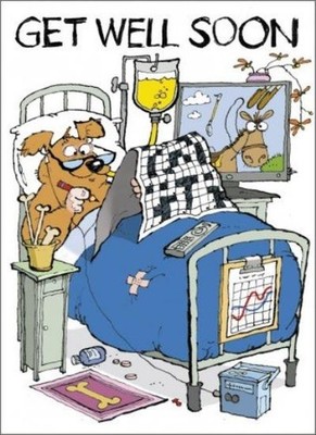 Get Well Soon - Crossword (Cardoo) By Simon Hayden, David Mostyn