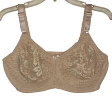 BALI Size 40D Bra Beige 3432 Lace N Smooth Underwire