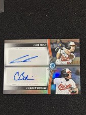 2025 Bowman Draft Chrome Dual Auto Ike Irish Caden Bodine #PDA-IB