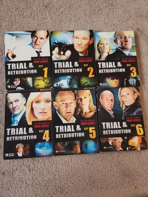 TRIAL & RETRIBUTION: Complete Collection DVD Set 1-6 (1 2 3 4 5 6) David Hayman