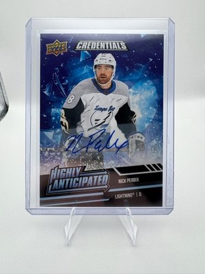2022-23 Upper Deck Credentials - Highly Anticipated Nick Perbix #HA-47 (RC)