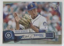 2019 Topps Big League Award Winners Rainbow Foil 74/100 Edwin Diaz #377 0t2