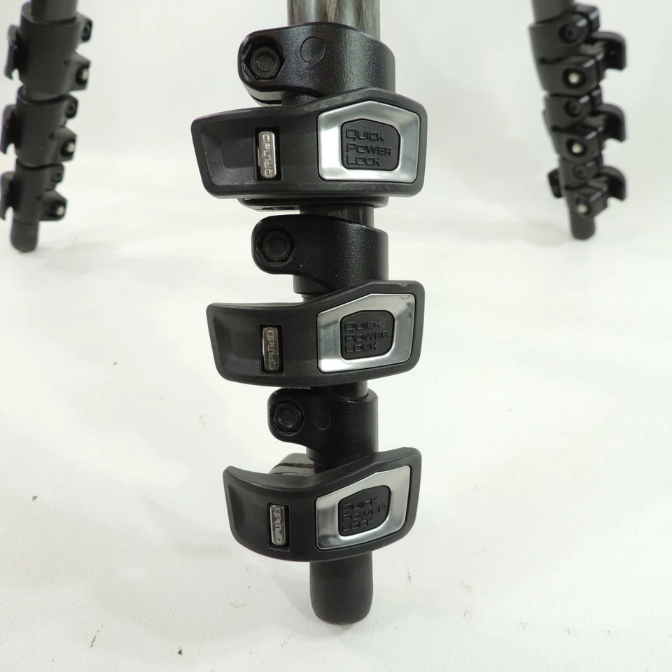 Manfrotto 190CXPRO 3-Section Carbon Fiber Tripod & 324RC2 Joystick Head - Image 4 of 4