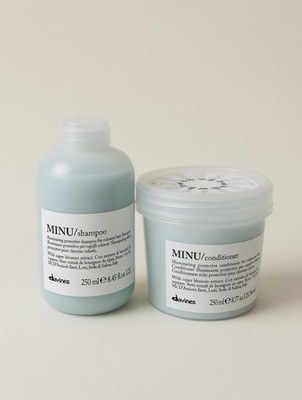 Davines MINU Illuminating Protective Shampoo & Conditioner 250ml 8.45oz