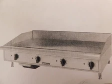 NEW 48" Toastmaster Griddle, Gas/Propane, Thermostatically Controlled