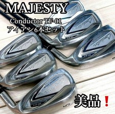 Majesty Golf Conductor TF-018 Irons 5-9,Pw 6Clubs /Original carbon/Flex:Regular