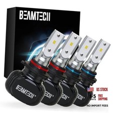 9005 9006 Bulbs, Fog lights Combo, Fanless 300 Brighter, 4 Bulbs 9005 9006