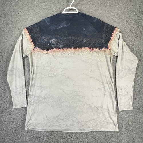 Seatec Shirt Mens 2XL Crewneck Performance Fishing Long Sleeve Stretch Tech - Picture 6 of 6