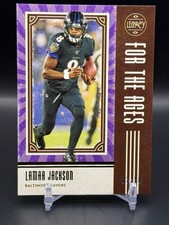 2020 Legacy For the Ages Violet #FTA-LJ Lamar Jackson 7/10!