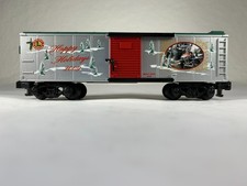 AMERICAN FLYER 6-48376, HAPPY HOLIDAYS 2009 BOX CAR, OB