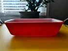 Vintage Fire King Anchor Hocking 1 Qt  Pan / Bowl Vibrant Orange #441