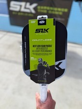 Selkirk SLK Dauntless Elongated 16mm Pickleball Paddle Storm Gray NEW  3 Grips