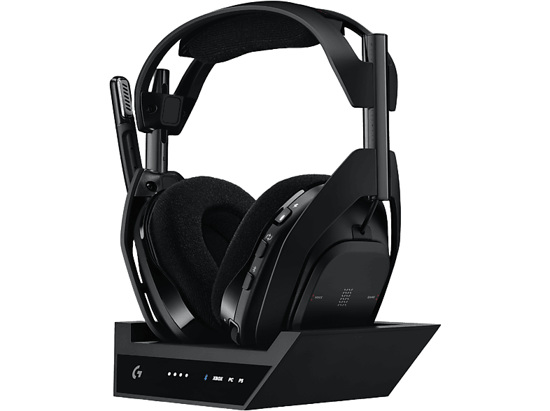 MediaMarkt Logitech G Auriculares Gaming, Astro A50 X, Estación Base, Multidispositivo, Hdmi 4K, Lightspeed, Micrófono, Pc/Mac/Ps/Xbox, Bluetooth, Negro - Imagen 3