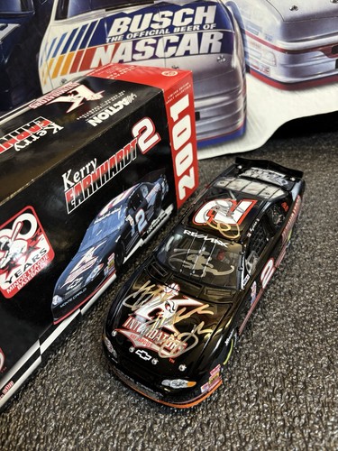 SIGNED 1/24 #2 Intimidators Dale Earnhardt Jr JeffG TonyS Harvick DW+ ...
