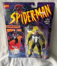 Vintage Spider-Man: The Animated Series Venom 5" Action Figure Toybiz 1994