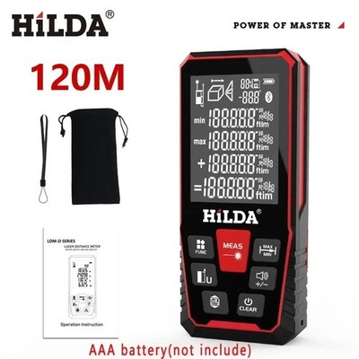HILDA Rechargeable Laser Rangefinder - Accurate 50M/100M Measurements
