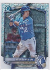 2025 Bowman Chrome MEGA BOX MOJO 1st Hyungchan Um #BCP-119 ROYALS