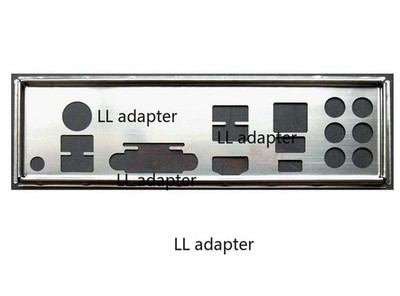 1 PCS i/o shield FOR B450 TOMAHAWK IO I/O SHIELD Back plate