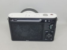 Nikon 1 J1 Mirrorless Digital Camera Nikkor 10-30mm 3.5-5.6 Lens White Working 5