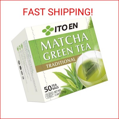 Ito En Traditional Matcha Green Tea 50 Count Zero Calories, Caffeinated