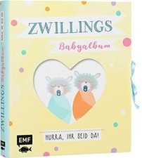 Zwillings-Babyalbum – Hurra, ihr seid da!: Mit viel... | Buch | Zustand sehr gut