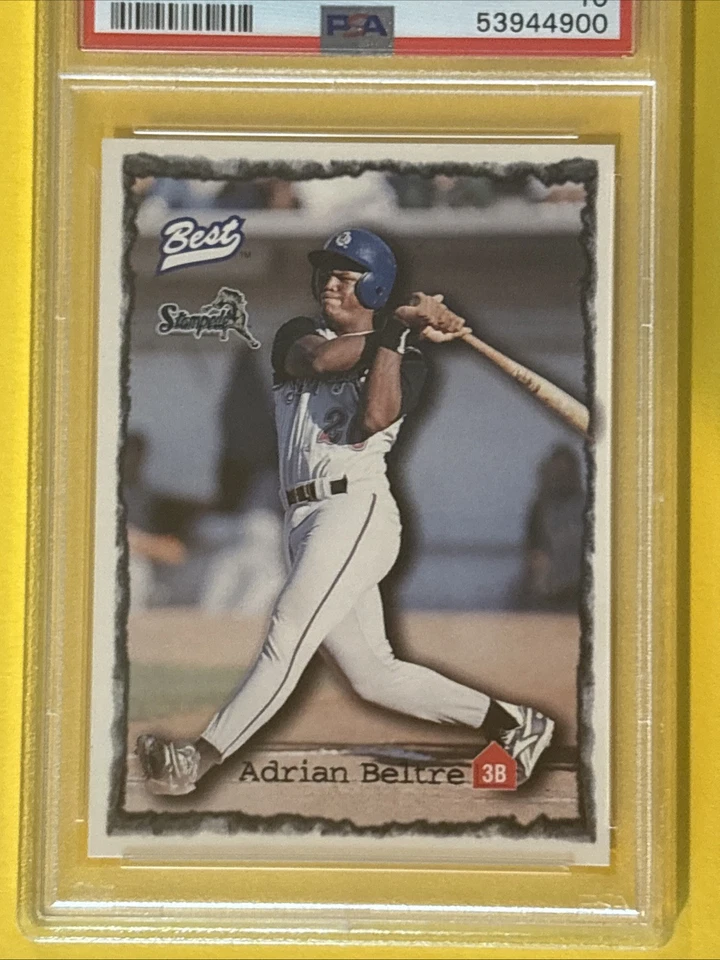 Best Adrian Beltre 1997 - PSA 10 HOF gema como nueva Foto 3 de 4