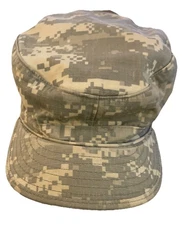 U.S. Army Issued Hat Adult 7 3/8 w/Bandana Green Digital Camo Camouflage