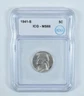 1941-S Jefferson Nickel MS66 ICG